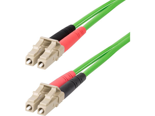 New STA-LCLCL-5M-OM5-FIBER StarTech.com 5m (16.4ft) LC to LC (UPC) OM5 Multimode Fiber Optic Cable 50/125 Duplex 40G/100G, LSZH Fiber Jumper Cord US