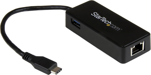 New STA-US1GC301AU StarTech.com USB-C To Ethernet Gigabit Adapter Thunderbolt 3 Compatible USB Type C Network Adapter USB C Ethernet Adapter US