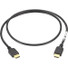 Black Box HDMI to HDMI Cable, M/M, PVC, 2-m (6.5-ft.) - 6.56 ft HDMI A/V Cable for Audio/Video Device, TV, Satellite Receiver, Set-top Box, DVD, Switch - First End: 1 x HDMI 1.3b Digital Audio/Video - Male - Second End: 1 x HDMI 1.3b Digital Audio/Vi