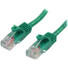 StarTech.com 6 ft Green Cat5e Snagless UTP Patch Cable - Make Fast Ethernet network connections using this high quality Cat5e Cable, with Power-over-Ethernet capability - 6ft Cat5e Patch Cable - 6ft Cat 5e patch cable - 6ft Cat5e Patch Cord - 6ft RJ4