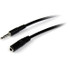 StarTech.com 2m 3.5mm 4 Position TRRS Headset Extension Cable - M/F - Extend the connection distance between your iPhone, mobile phone or computer headset by 2 meters - trrs extension - 4 pole 3.5mm extension - audio extension cable for iphone - head