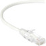 Black Box Slim-Net Cat.6 UTP Patch Network Cable - 1 ft Category 6 Network Cable for Patch Panel, Wallplate, Network Device - First End: 1 x RJ-45 Network - Male - Second End: 1 x RJ-45 Network - Male - 10 Gbit/s - Patch Cable - Gold Plated Contact -