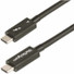 StarTech.com 3ft (1m) Thunderbolt 4 Cable, 40Gbps, 100W PD, 4K/8K Video, Intel-Certified, Compatible w/Thunderbolt 3/USB 3.2/DisplayPort - 3.3ft (1m) Thunderbolt 4 cable supports 40 Gbps 8K 60Hz and 100W Charging; Compatible w/ USB4/USB-C and Thunder