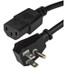 StarTech.com 6ft (1.8m) Computer Power Cord, Flat 5-15P to C13, 10A 125V, 18AWG, Black Replacement AC PC Power Cord, TV/Monitor Power Cable - 6ft (1.8m) 18AWG flexible computer power cord w/ Flat NEMA 5-15P and IEC 60320 C13 connectors; Rated for 125