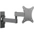 SIIG Articulating Full Motion LCD / TV Monitor Mount - 13" to 27" - Compatible with VESA 75x75mm / 100x100mm - 33 lbs Load Capacity - Ergonomic Wall Mount - High extension up to 11.1 inch - Easy Assembly - Tilti -10 to 3 degree / Swivel range +- 90 d