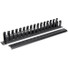 1U HORIZONTAL CABLE MANAGEMENT COMPATIBLE WITH STANDARD 19 RACKS - Rocstor 1U Horizontal Rack Server Cabinet Mount Cable Management - 1U Rack Height - 19" Panel Width - Cold Rolled Steel (CRS) - Keeps cables organized and will reduce cable clutter - 