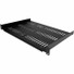 StarTech.com 1U Vented Server Rack Cabinet Shelf - Fixed 12" Deep Cantilever Rackmount Tray for 19" Data/AV/Network Enclosure w/Cage Nuts - 1U 19in vented server rack cabinet shelf/rackmount cantilever tray 12in deep - Universal fit in existing EIA/E
