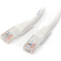 StarTech.com 25 ft White Molded Cat5e UTP Patch Cable - Make Fast Ethernet network connections using this high quality Cat5e Cable, with Power-over-Ethernet capability - 25ft Cat5e Patch Cable - 25ft Cat 5e Patch Cable - 25ft Cat5e Patch Cord - 25ft 