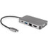Rocstor Premium USB-C Multiport Adapter + PD Charging - Premium USB-C Multiport Adapter + PD Charging - USB 3.1 Type-C Dock - USB-C to 4Kx2K @ 30Hz HDMI - 1080p VGA Up to 1920x1200 @60Hz - HDMI and VGA work simultaneously under SST Mode - Two (2) USB