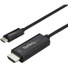 StarTech.com 10ft (3m) USB C to HDMI Cable - 4K 60Hz USB Type C DP Alt Mode to HDMI 2.0 Video Display Adapter Cable -Works w/Thunderbolt 3 - Black 10ft/3m USB Type C DP Alt Mode HBR2 to HDMI 2.0 Cable 4K 60Hz/1080p | 7.1 Audio | HDCP 2.2/1.4 - Video 