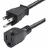 StarTech.com 10ft (3m) Power Extension Cord, NEMA 5-15P to NEMA 5-15R AC Power Cable, 10A 125V, 18AWG, UL Listed Components - 10ft Universal Power Extension Cord w/NEMA 5-15P and NEMA 5-15R connectors; 125V at 10A; UL Listed components; Wire: 100% Co