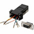 StarTech.com DB9 to RJ45 Modular Serial Adapter - Black - Convert your DB9 male connector into an RJ45 female connector