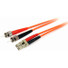 StarTech.com 5m Fiber Optic Cable - Multimode Duplex 62.5/125 - LSZH - LC/ST - OM1 - LC to ST Fiber Patch Cable - Connect fiber network devices for high-speed transfers with LSZH rated cable - 5m LC/ST Fiber Optic Cable - 5 m LC to ST Fiber Patch Cab