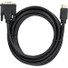 Rocstor Premium HDMI to DVI-D Cable - M/M - 10 ft - 1 x DVI-D Male - 1 x Male HDMI - Gold-plated Contacts - Black - 10 ft DVI/HDMI Video Cable for Notebook, Audio/Video Device, Home Theater System, Digital Signage Display - First End: 1 x 19-pin DVI-