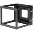 StarTech.com 4-Post 8U Hinged Wall-Mount Network Rack, 19" Open Frame Server Rack, Wall Mount Data Rack for IT Computer Equipment, TAA~ - 8U Open Frame Wall Mount Server Rack - Network rack with 19.8inch mounting depth offers a hinged design for easy