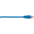 Black Box Connect Cat.5e UTP Patch Network Cable - 6 ft Category 5e Network Cable for Network Device - First End: 1 x RJ-45 Network - Male - Second End: 1 x RJ-45 Network - Male - 1 Gbit/s - Patch Cable - Gold Plated Contact - CM - 26 AWG - Blue