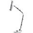 SIIG Full Motion Easy-Adjust Universal Tablet Mount - White - 12" Screen Support - 2.20 lb Load Capacity - 1