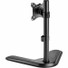 Rocstor ErgoReach Mounting Pole for Monitor - Black - Landscape/Portrait - Height Adjustable - 1 Display(s) Supported - 17" to 34" Screen Support - 19.84 lb Load Capacity - 75 x 75, 100 x 100 - VESA Mount Compatible