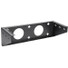 4U 19in Steel Vertical Wall Mount Rack Bracket - Fully assembled with cage screws and nuts - Steel - Maximum load capacity of 125 lbs (56.7 kgs) - For mounting telecommunications, networking device, or Server Equipment. Mount a device vertically - Wa