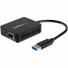 StarTech.com USB 3.0 to Fiber Optic Converter - USB to Open SFP Adapter - Gigabit Network Adapter Multi Mode(MMF)/Single Mode Fiber(SMF) - USB 3.0 to Fiber Optic Converter - USB to SFP Adapter - Gigabit Network Adapter for USB-A computers - 1 GbE Rea