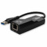 AddOn 5-Pack of USB 3.0 (A) Male to RJ-45 Female Gray & Black Adapters - 100% compatible and guaranteed to work
