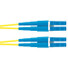 Panduit Fiber Optic Duplex Patch Network Cable - 6.50 ft Fiber Optic Network Cable for Network Device - First End: 2 x LC Network - Male - Second End: 2 x LC Network - Male - Patch Cable - Yellow