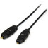 StarTech.com 3 ft Toslink SPDIF Optical Digital Audio Cable - Deliver high quality optical digital sound, with no signal interference