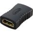 Axiom HDMI Female/Female Coupler - HDMIFHDMIFC-AX - 1 x 19-pin HDMI Digital Audio/Video Female - 1 x 19-pin HDMI Digital Audio/Video Female - 1920 x 1080 Supported - Gold Connector - Black