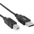 Rocstor Premium High Speed USB 2.0 - 15 ft USB cable - 4 pin USB Type A (M) - 4 pin USB Type B (M) - 4.6 m (USB / Hi-Speed USB ) - Type A Male - Type B Male - For printers, scanners or external USB hard drives - 15ft CABLE M/M - 15 ft USB Data Transf