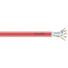 Black Box GigaTrue 550 Cat.6 Bulk Cable - Bare Wire - Bare Wire - 1000ft - Red