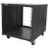 StarTech.com 4-Post 9U Mobile Open Frame Server Rack, 19" Network Rolling Rack for Narrow Spaces, Small Data Rack with Casters, TAA - This 4-Post mobile server rack is ideal for narrow home / office spaces - 9U Rolling network rack ships flat-packed 