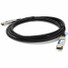 AddOn QSFP28 Network Cable - 3.28 ft QSFP28 Network Cable for Network Device - First End: 1 x QSFP28 Network - Second End: 1 x QSFP28 Network - 100 Gbit/s - Black - 1 - TAA Compliant
