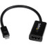 StarTech.com Mini DisplayPort to HDMI Adapter, Active Mini DP to HDMI Video Converter for Monitor/Display, 4K 30Hz, mDP to HDMI Adapter - Active Mini DisplayPort to HDMI adapter dongle - 4K 30Hz/1080p/7.1ch Audio/HDCP 1.4/DPCP - Mini DP 1.2 to HDMI 1