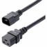 StarTech.com 6ft (1.8m) Heavy Duty Power Cord, C14 to C19, 15A 250V, 14AWG, PDU Power Cord, Server Power Cable, UL Listed - 6ft (1.8m) Heavy Duty Power Cord with IEC 60320 C14 to IEC 60320 C19 connectors; 250V at 15A; UL Listed; Wire: 100% Copper; Fi