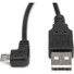Rocstor Premium 3ft Micro USB Cable - A to Right Angled Micro B - USB Type A Male - Micro USB Type B Male - 1ft - Black USB Cable - 3 ft USB Data Transfer Cable for Digital Camera, Smartphone, PDA, Tablet PC, GPS - First End: USB Type A - Male - Seco