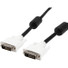 Rocstor Premium 10ft DVI-D Dual Link Cable - M/M - 10ft - Black - Video Monitor Cable - 10 ft DVI-D Video Cable for Projector, Monitor, Computer, Notebook - First End: 25-pin DVI-D (Dual-Link) Digital Video - Male - Second End: 25-pin DVI-D (Dual-Lin