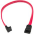 Rocstor Premium 12in SATA to Right Angle SATA Serial ATA Cable - SATA - 12in - SATA - SATA Right Angle Drive Cable - 1 ft SATA Data Transfer Cable for Hard Drive - First End: 1 x Serial ATA - Second End: 1 x SATA - 6 Gbit/s - Red