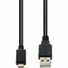 AddOn 2.0m (6.6ft) USB-C Male to USB 2.0 (A) Male Sync and Charge Black Cable - 6.56 ft USB/USB-C Data Transfer Cable for MacBook, Notebook, PC, Mouse, Keyboard, External Hard Drive - First End: 1 x USB 2.0 Type A - Male - Second End: 1 x USB Type C 
