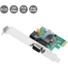 SIIG DP Cyber RS-232 1S PCIe Card - 250Kbps - ASIX AX99100 Chipset - PCI Express Base Specification 2.0 Compliant