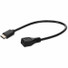 AddOn USB 3.1 (C) Male to Micro-USB 2.0 (B) Female Black Adapter - 100% compatible and guaranteed to work