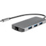 Rocstor Premium USB-C Hub with USB-A, Gigabit Ethernet & USB-C 100W PD - USB 3.0 Type C - External - 4 USB Port(s) - 1 Network (RJ-45) Port(s) - 3 USB 3.0 Port(s) - PC, Mac, Linux, Android, ChromeOS