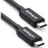 StarTech.com 50cm (1.6ft) Thunderbolt 3 Cable, 40Gbps, 100W PD, 4K/5K Video, Thunderbolt-Certified, Compatible w/ TB4/USB 3.2/DisplayPort - 50cm (1.6ft) Passive Thunderbolt 3 cable - Delivers consistent 40 Gbps performance - Compatible with TB4, USB4
