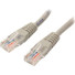 StarTech.com 20 ft Gray Molded Cat5e UTP Patch Cable - Make Fast Ethernet network connections using this high quality Cat5e Cable, with Power-over-Ethernet capability - 20ft Cat5e Patch Cable - 20ft Cat 5e Patch Cable - 20ft Cat5e Patch Cord - 20ft M