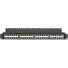 Black Box CAT5e Feed-Through Patch Panel - 1U, Shielded, 48-Port - 48 x RJ-45 - 48 Port(s) - 48 x RJ-45 - 1U High - Rack-mountable - TAA Compliant