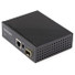 StarTech.com PoE+ Industrial Fiber to Ethernet Media Converter 60W - SFP to RJ45 - SM/MM Fiber to Gigabit Copper IP-30 - Fiber to Ethernet media converter extends networks & converts fiber to copper - PSE source for 60W power to IEEE 802.3af (PoE) & 