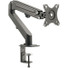 SIIG Single Gas Spring C-Clamp Monitor Desk Mount - 17" to 27" - Full Motion Articulating Monitor Arm - 75 x 75 / 100 x 100 VESA Standard - Weight up to 14.3 lbs - Ergonomic and space saver - Flexiable & Free Adjustment - Integrated Cable Management 