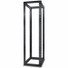 APC by Schneider Electric NetShelter 4 Post Open Frame Rack 44U Square Holes - For Networking - 44U Rack Height x 19" Rack Width Open Frame - 4 Post - Black - 1999.99 lb Static/Stationary Weight Capacity