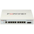Fortinet FortiSwitch 108F-POE Ethernet Switch - 8 Ports - Manageable - Gigabit Ethernet - 10/100/1000Base-T, 1000Base-X - 2 Layer Supported - Modular - 2 SFP Slots - 74.40 W Power Consumption - 65 W PoE Budget - Optical Fiber, Twisted Pair - PoE Port