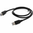 AddOn 1m USB 3.0 (A) Male to Female Black Cable - 3.28 ft USB Data Transfer Cable for Notebook, PC, Printer, Scanner, USB Hub, USB Charger - First End: 1 x USB 3.0 Type A - Male - Second End: 1 x USB 3.0 Type A - Female - Extension Cable - Black - 1