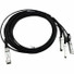 Axiom 100GBASE-CR4 QSFP28 to 4 SFP28 Passive DAC Intel Compatible 2m - 6.56 ft Twinaxial Network Cable for OEM Module, Switch, Router, Network Device - First End: 1 x QSFP28 Network - Second End: 4 x SFP28 Network - 100 Gbit/s